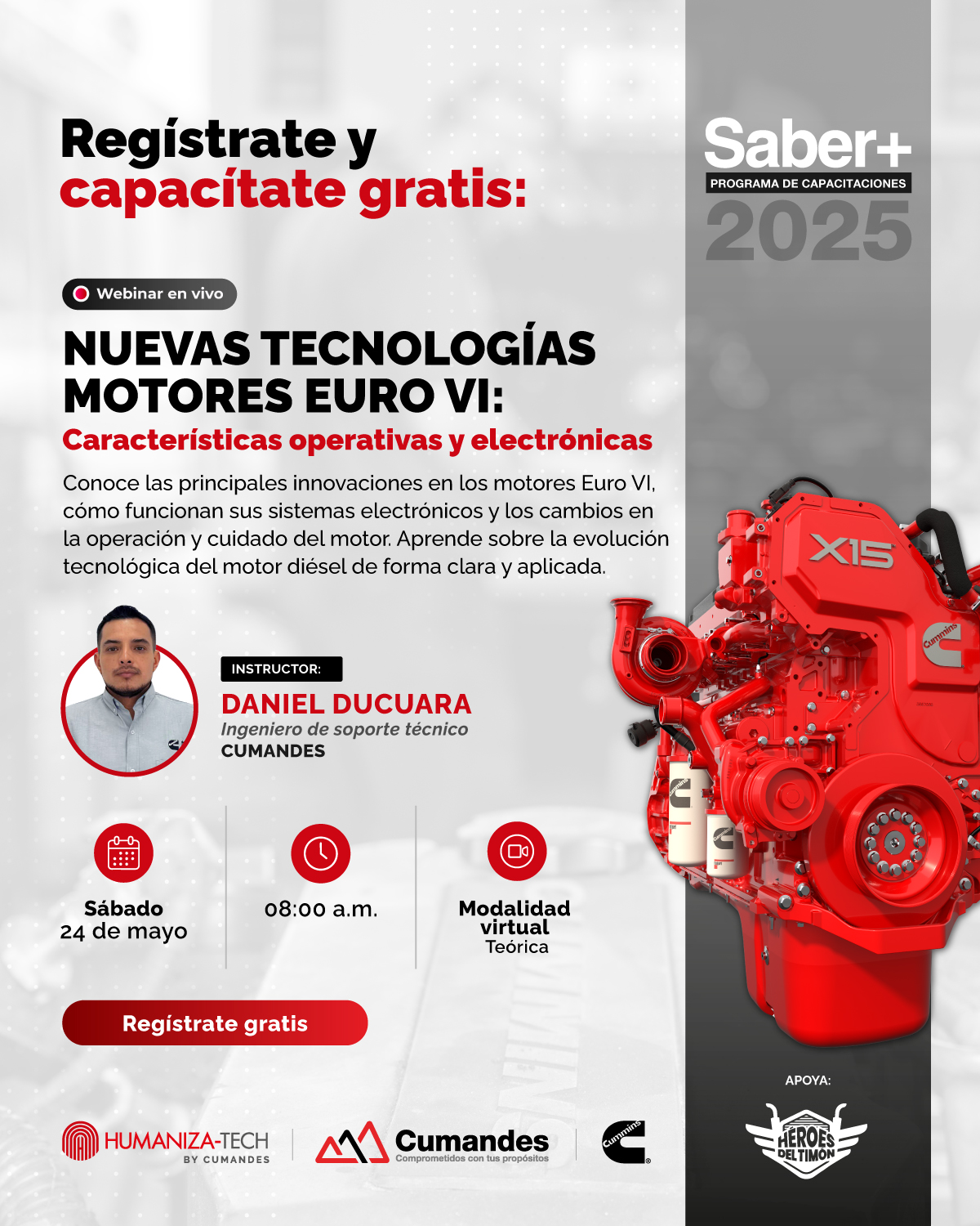 NUEVAS TECNOLOGÍAS MOTORES EURO VI: CARACTERÍSTICAS OPERATIVAS Y ELECTRÓNICAS