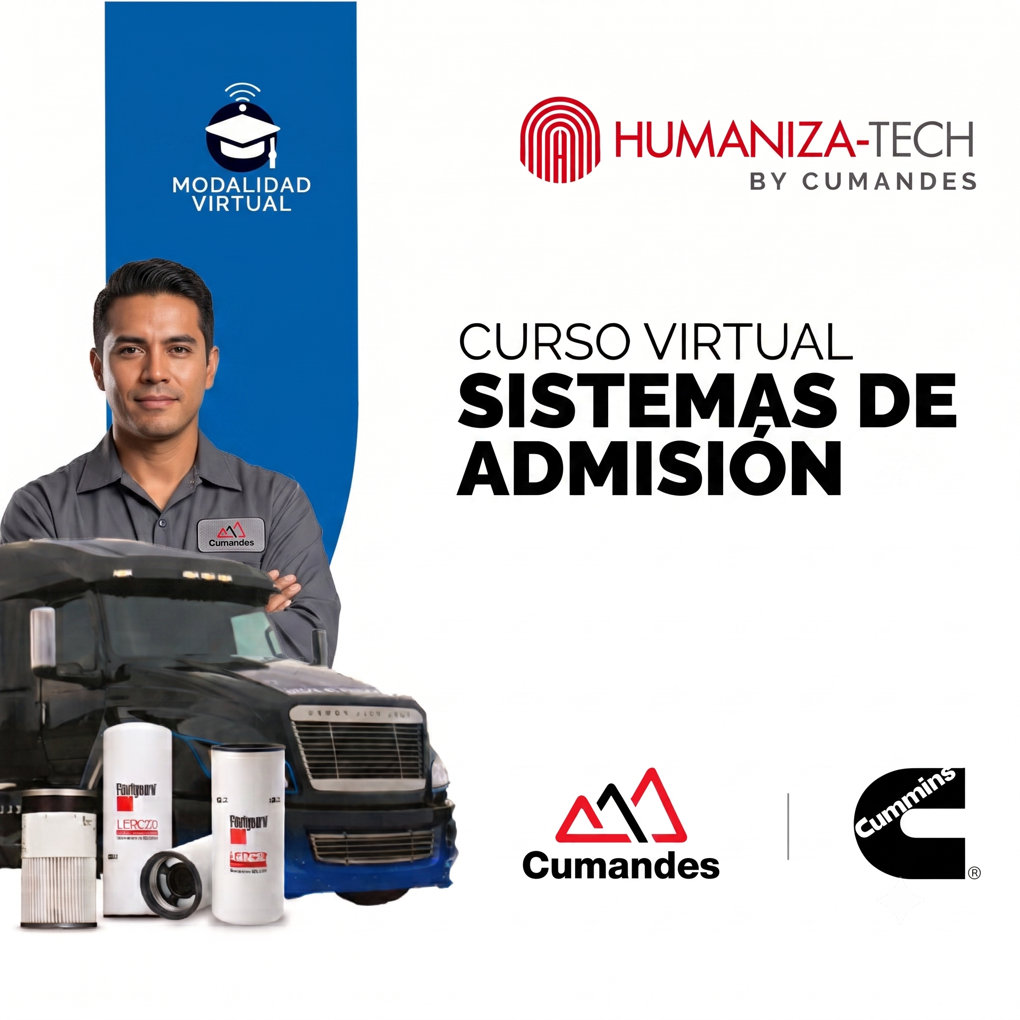 Guía Integral para el Mantenimiento, Filtración y Diagnóstico de Sistemas de Admisión Cummins