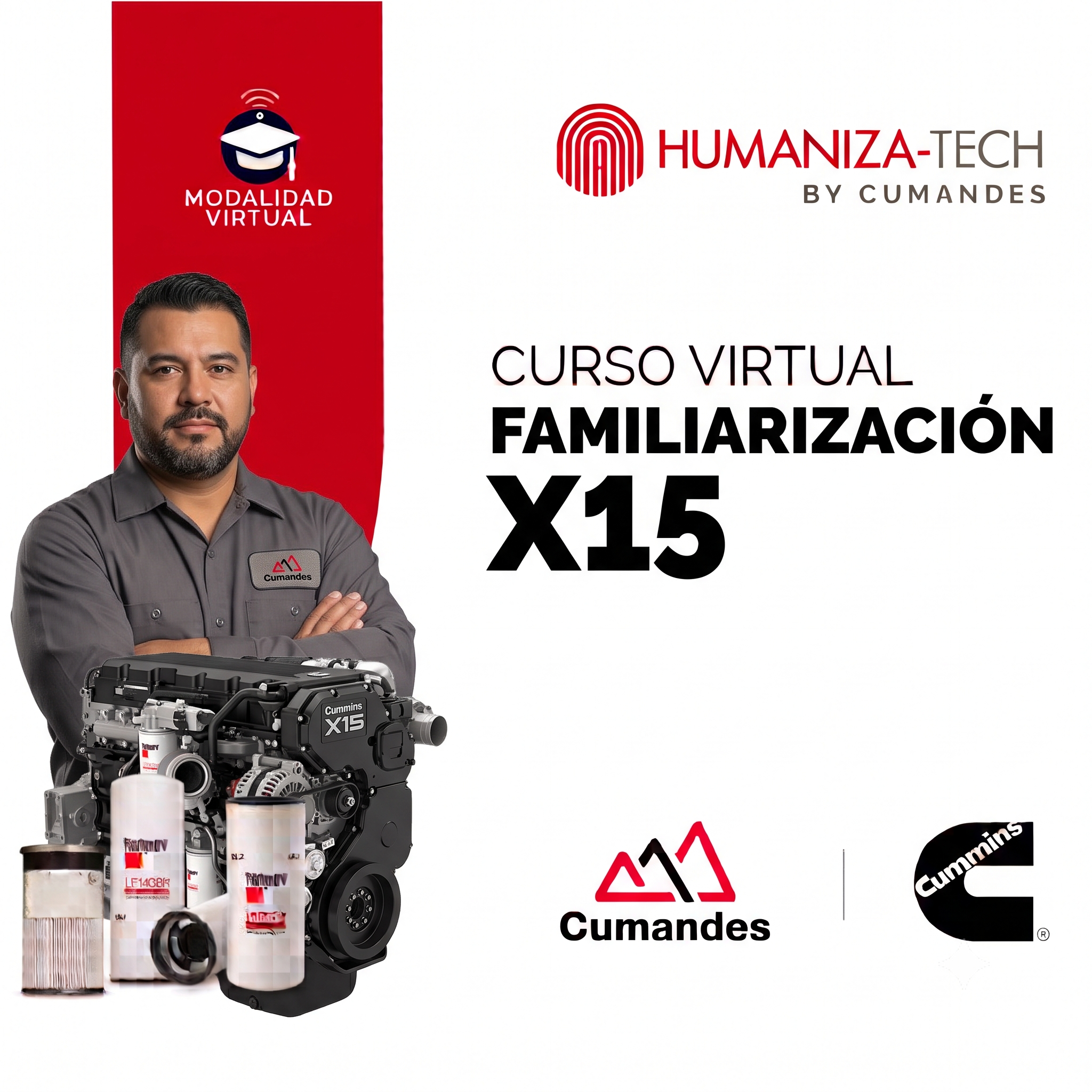 Introducción Integral a la Plataforma Cummins X15: Arquitectura, Componentes y Funcionamiento